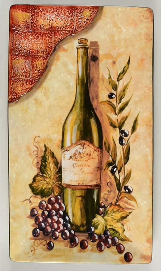 Wine Cellar 18" Rectangular Serving Platter by Certified International-1
