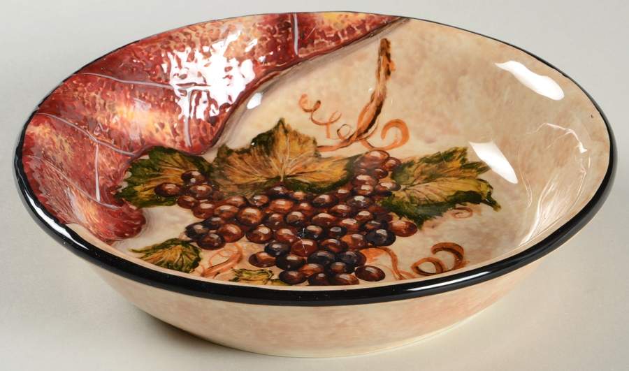 Wine Cellar 9" Individual Pasta Bowl by Certified International-1