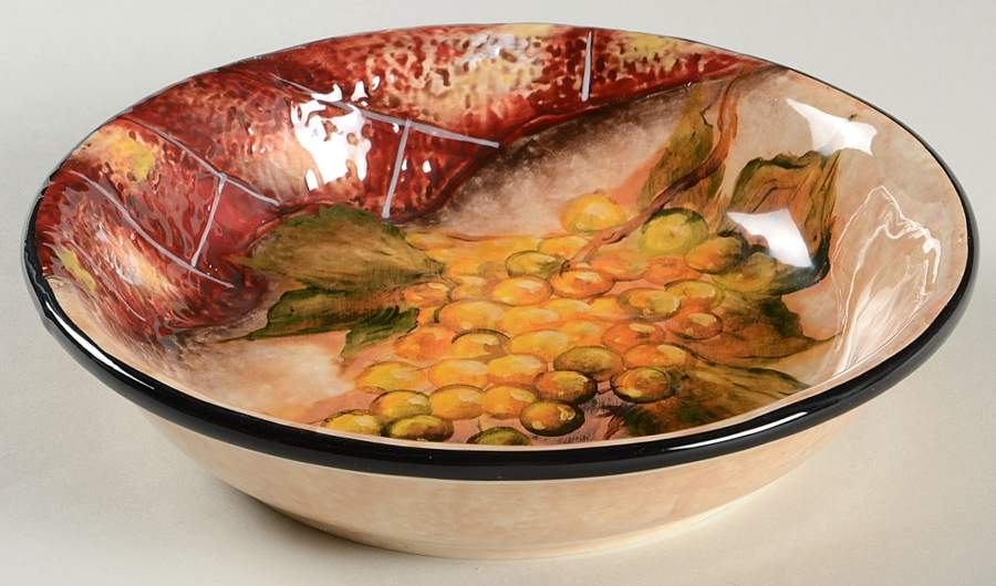Wine Cellar 9" Individual Pasta Bowl by Certified International-1