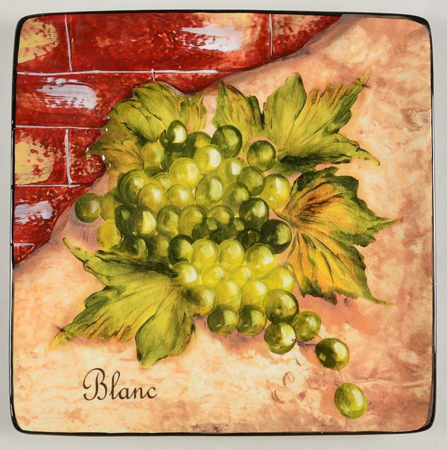 Wine Cellar Square Salad Plate by Certified International-1