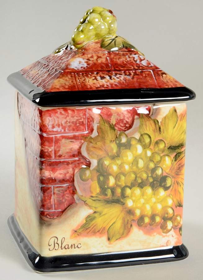 Wine Cellar Small Canister & Lid by Certified International-1