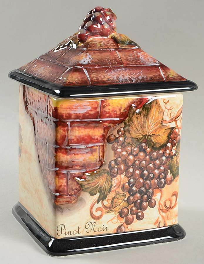 Wine Cellar Medium Canister & Lid by Certified International-1