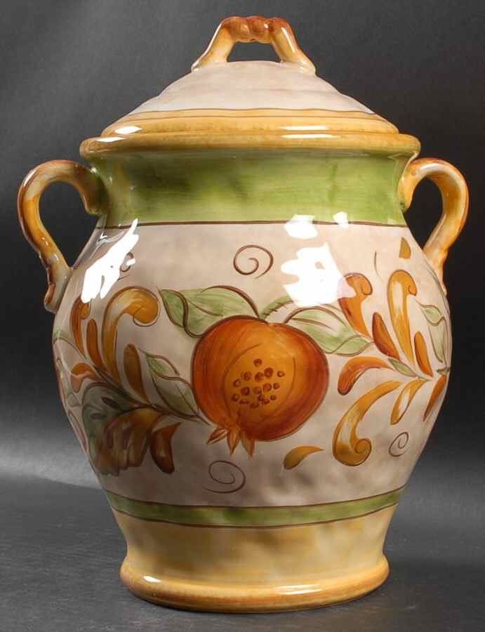 Milano Biscuit Barrel & Lid by Certified International-1