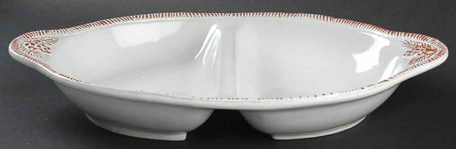 Pine Cone Oval Divided Server by Certified International-1