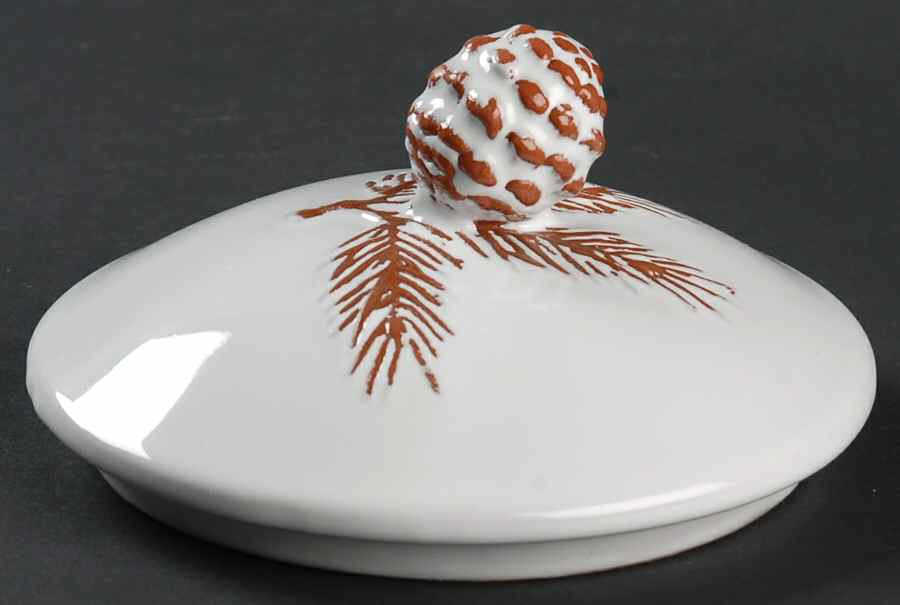 Pine Cone Lid for Biscuit Barrel by Certified International-1