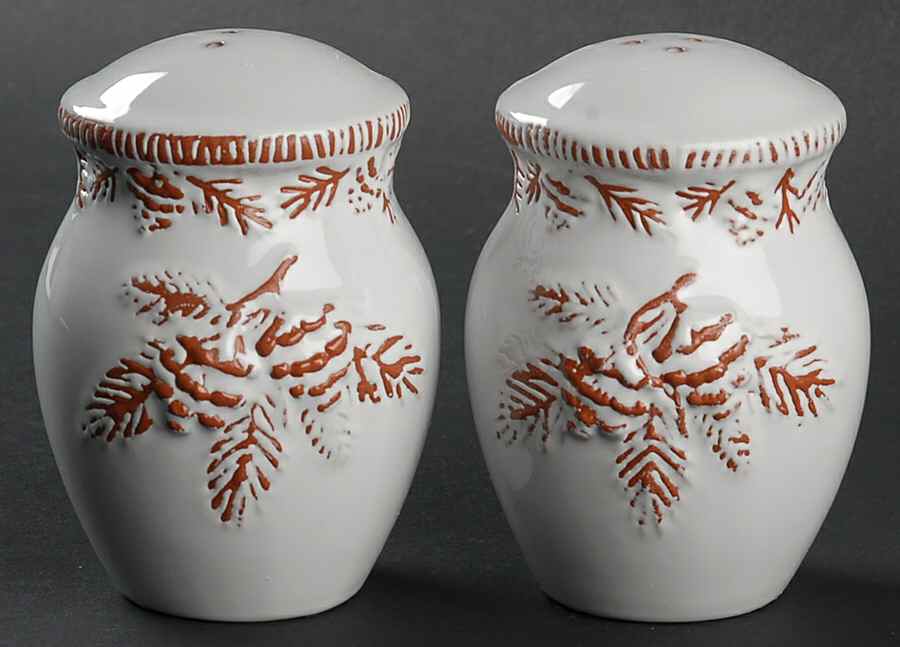 Pine Cone Salt & Pepper Set by Certified International-1