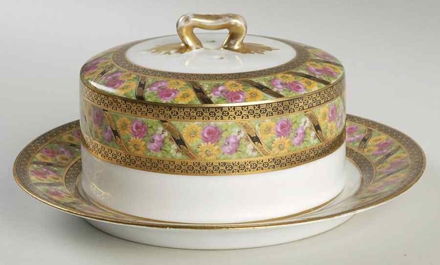 CIM132 Round Covered Butter by Crown Imperial-1