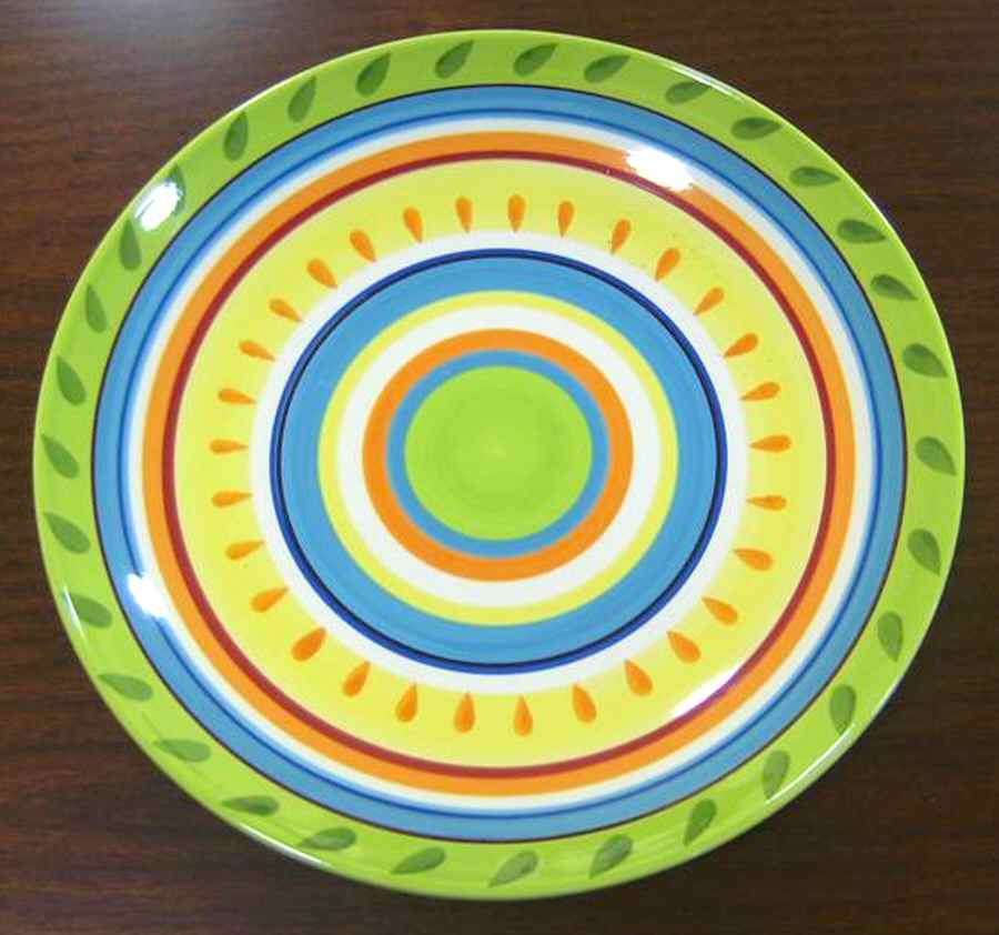 Summer 2010 Salad Plate by China (Made in China)-1