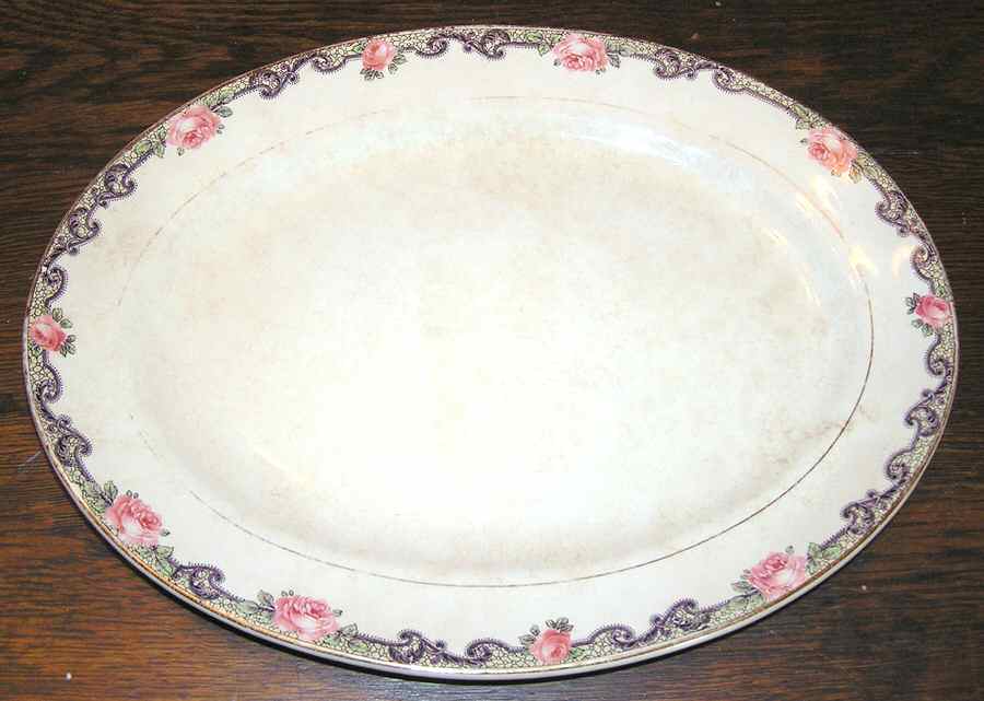CFD10 11" Oval Serving Platter by Clinchfield-1