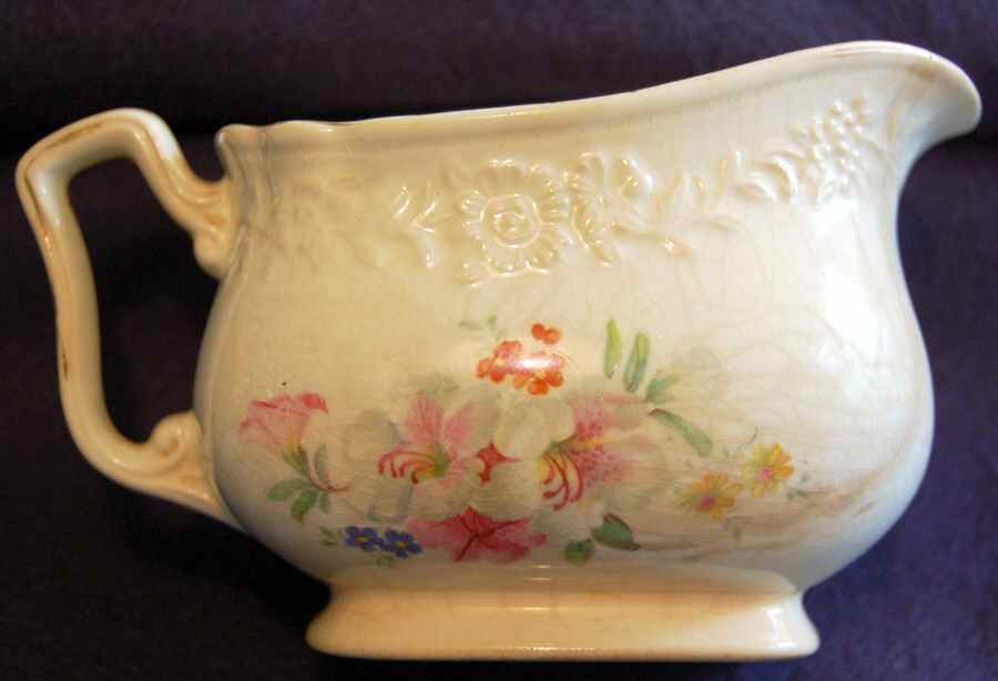 46017 Creamer by Crown Ivory-1