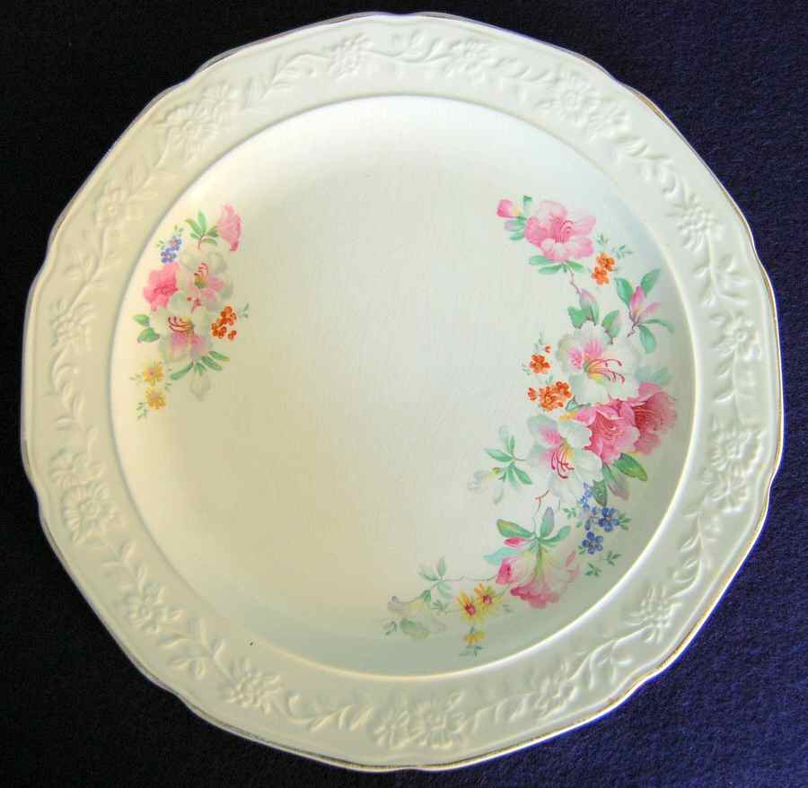 46017 Dinner Plate by Crown Ivory-1