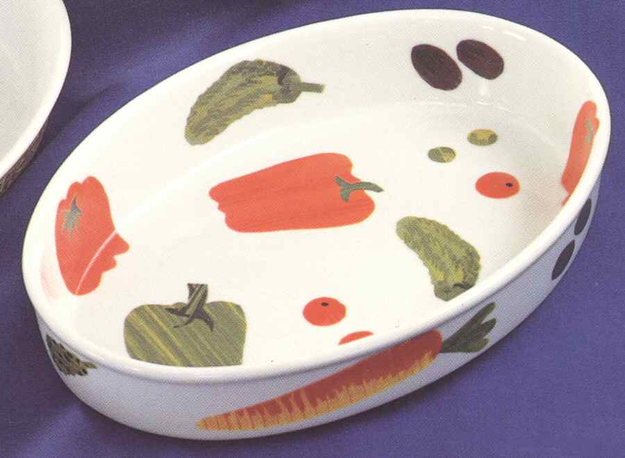Antipasto 13" Oval Baker by BIA Cordon Bleu-1
