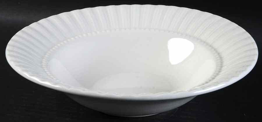 Beaded Shell 9" Round Vegetable Bowl by Chatham Tableware-1