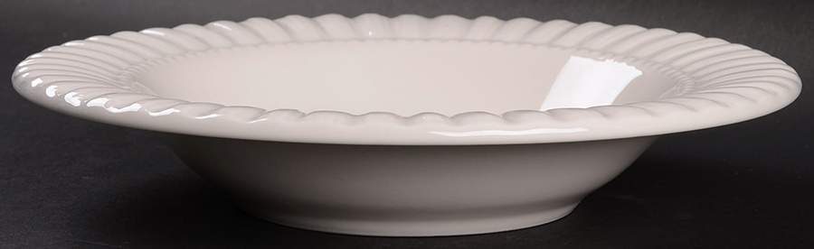 Beaded Shell Rim Soup Bowl by Chatham Tableware-1