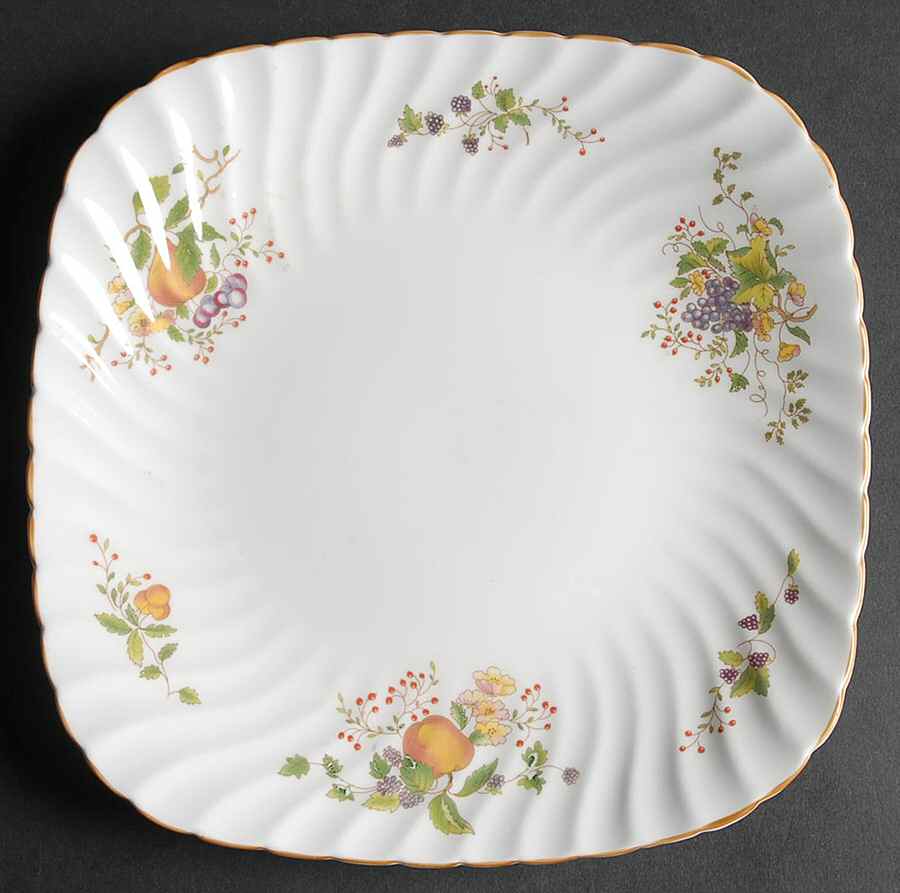 CRS173 Cake Plate by Crown Staffordshire-1