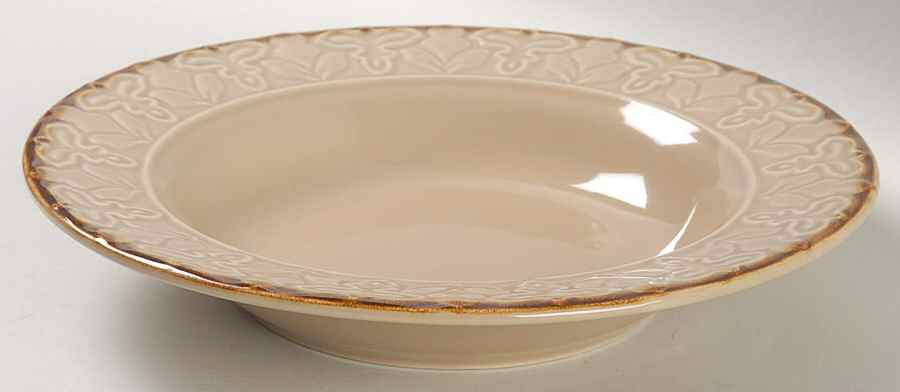 Harvest Large Rim Soup Bowl by Cindy Crawford Style-1