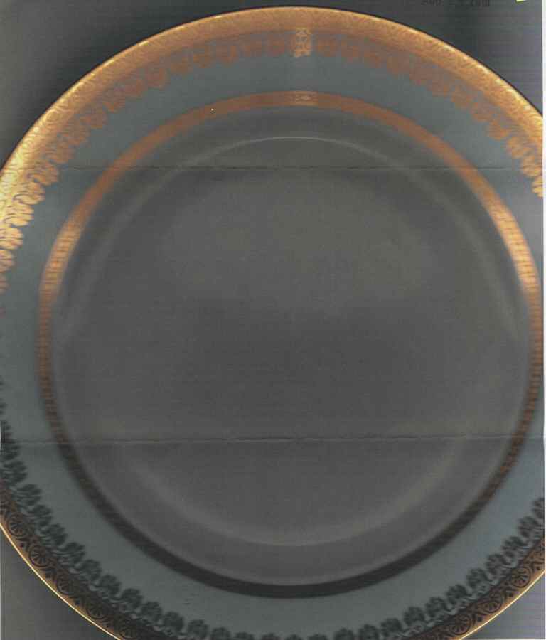 CHF1594 Dinner Plate by Charles Field Haviland-1