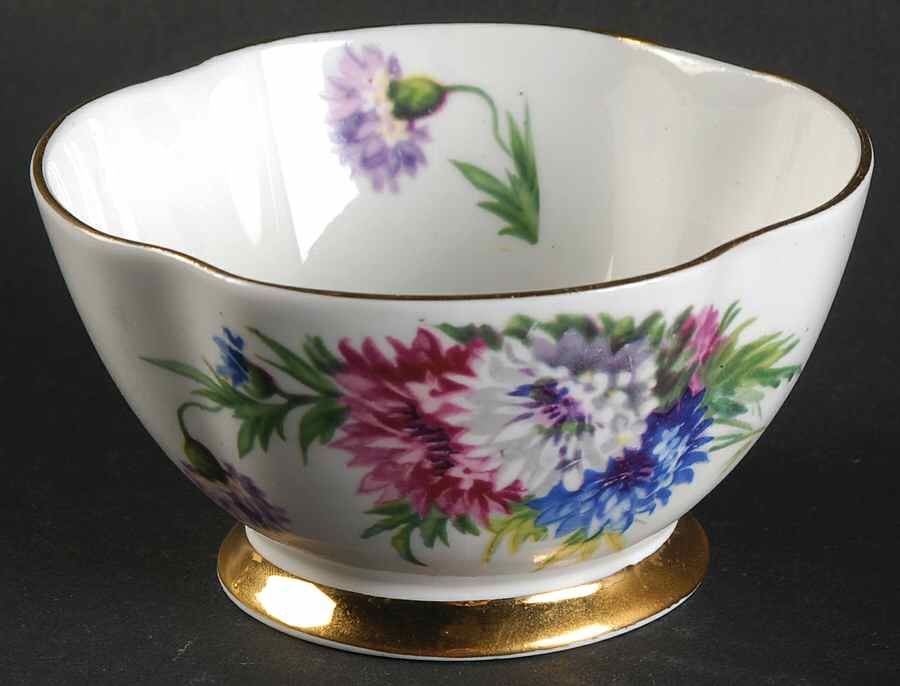 Harvest Glory Mini Open Sugar Bowl by Clarence (England)-1