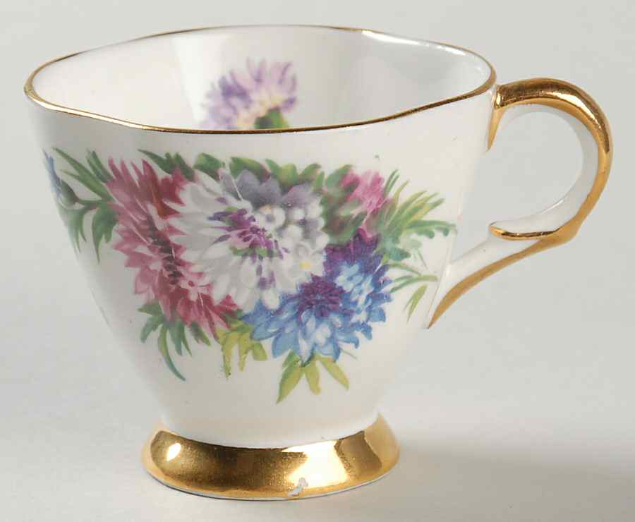 Harvest Glory Footed Demitasse Cup by Clarence (England)-1