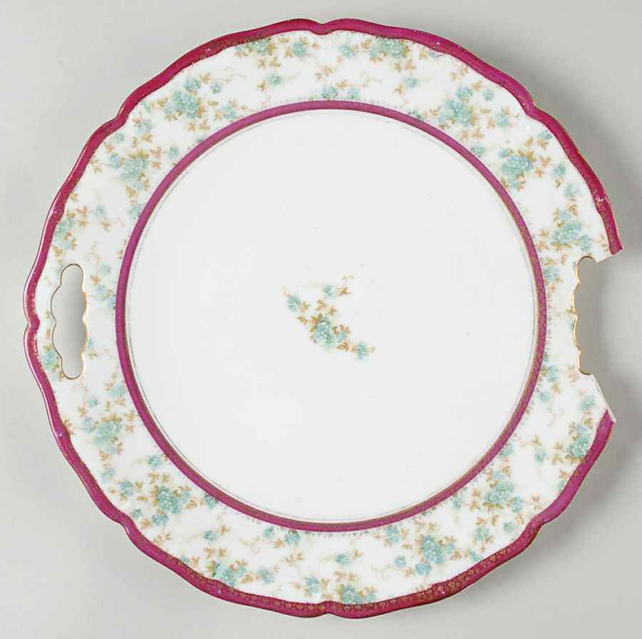 CIM134 Handled Cake Plate by Crown Imperial-1