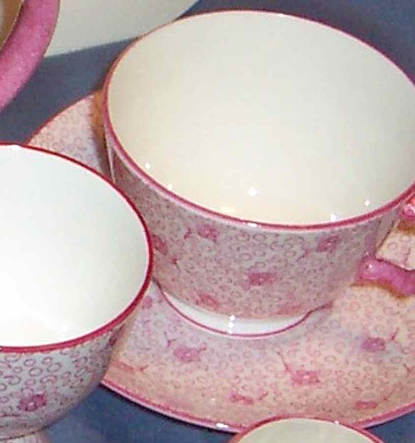 11721 Footed Cup & Saucer Set by Crown Staffordshire-1