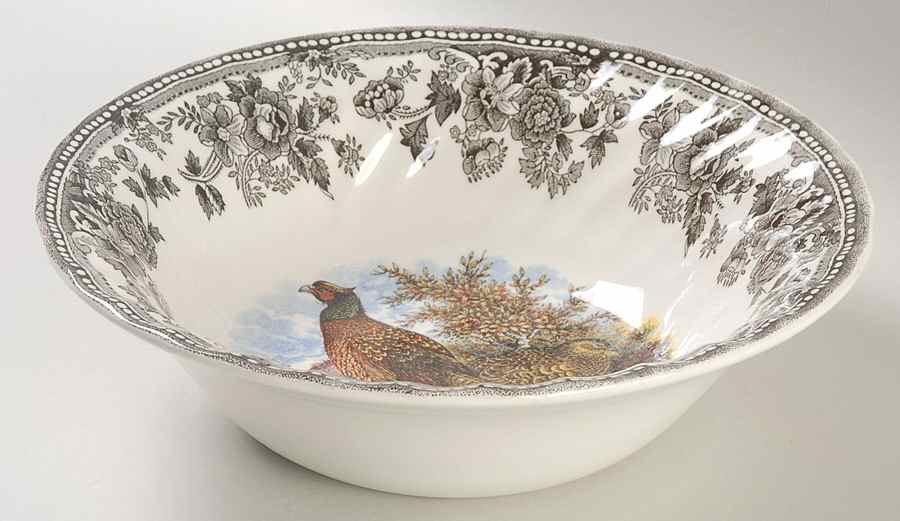 Vintage Game 9" Round Serving Bowl by Churchill-1