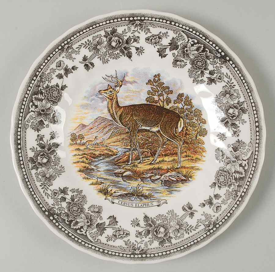 Vintage Game Salad Plate by Churchill-1