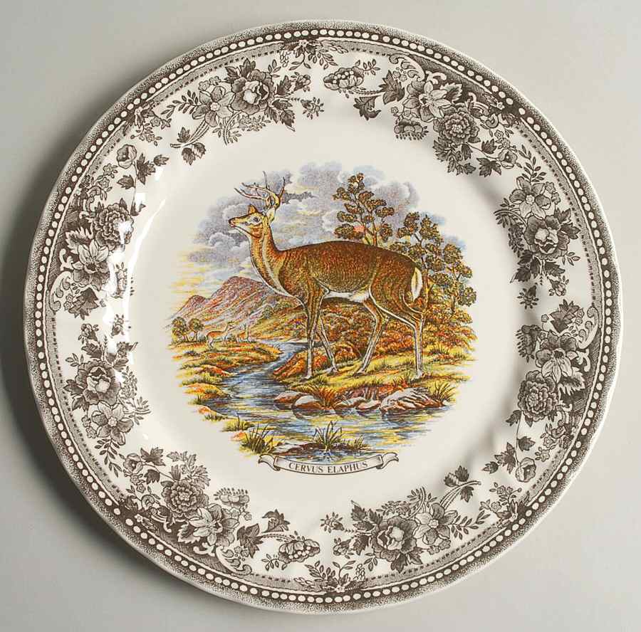 Vintage Game 12" Chop Plate (Round Platter) by Churchill-1