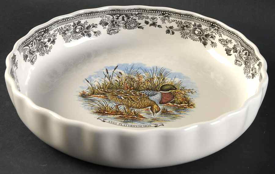 Vintage Game 9" Quiche by Churchill-1