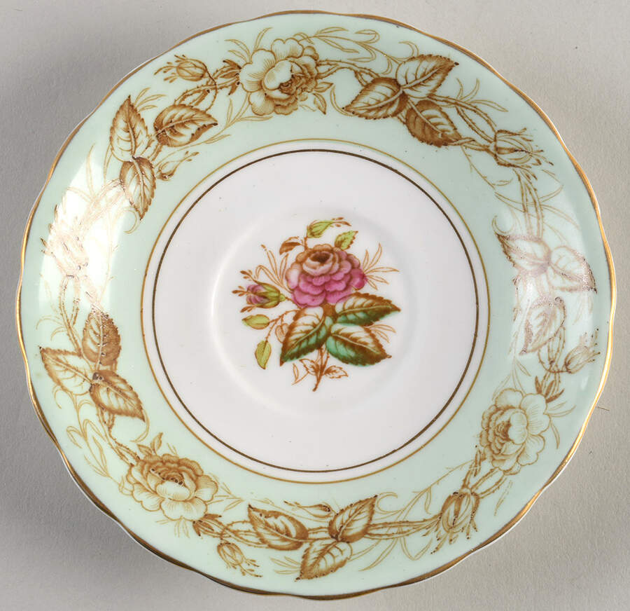 Chelsea-Green Saucer by Cartwright & Edwards-1