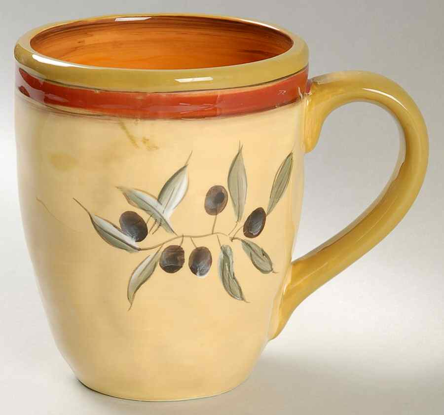 Les Olives Mug by Clay Art-1
