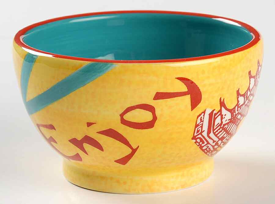 Chinese Take Out Rice Bowl by Clay Art-1