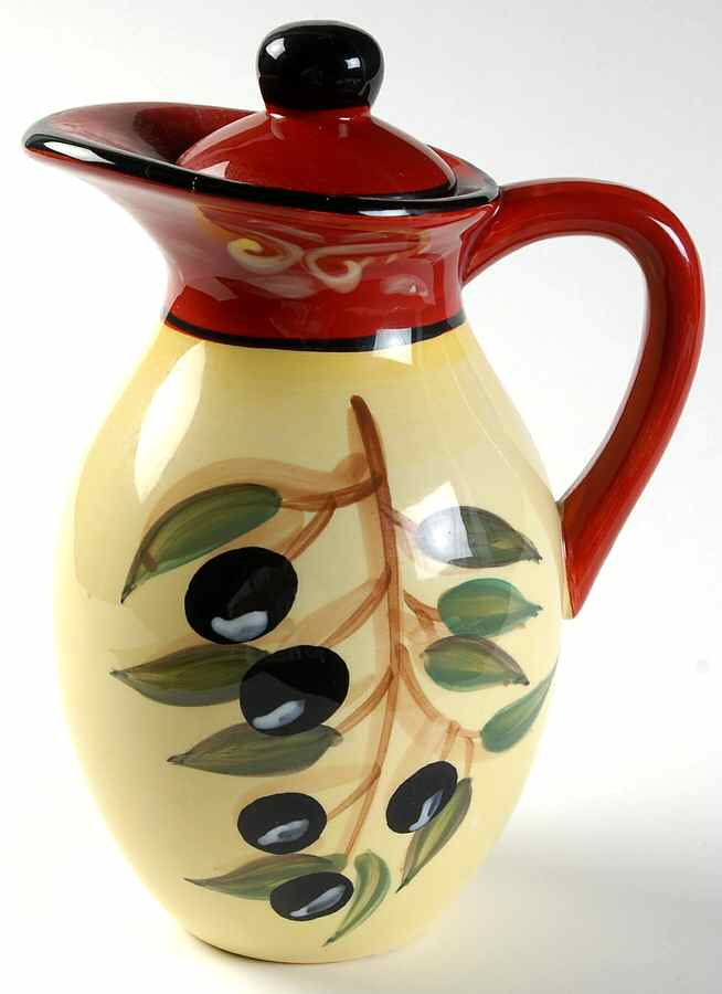 CIC105 Oil Jar/Server & Lid by Certified International-1