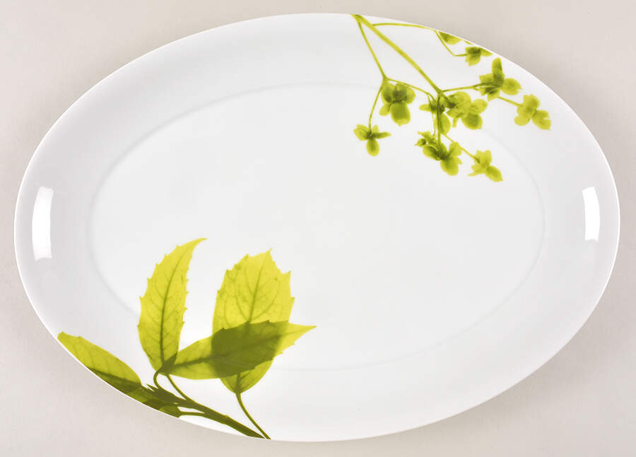 Verena 15" Oval Serving Platter by Crate & Barrel-1