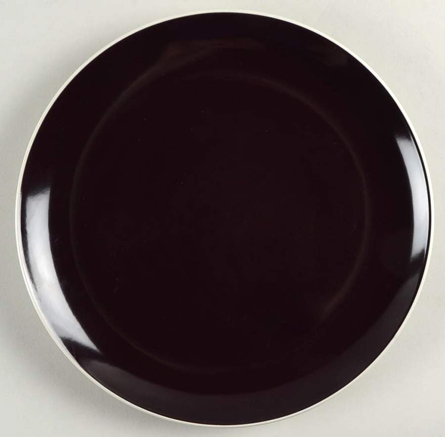 Max Plum Dinner Plate by Crate & Barrel-1