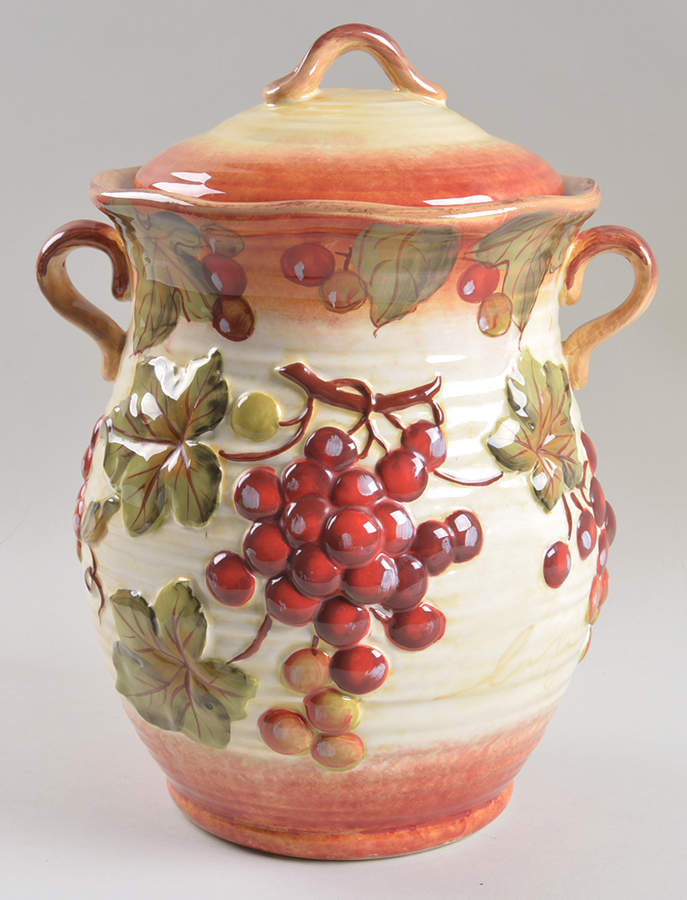 Montisi Cookie Jar & Lid by Certified International-1