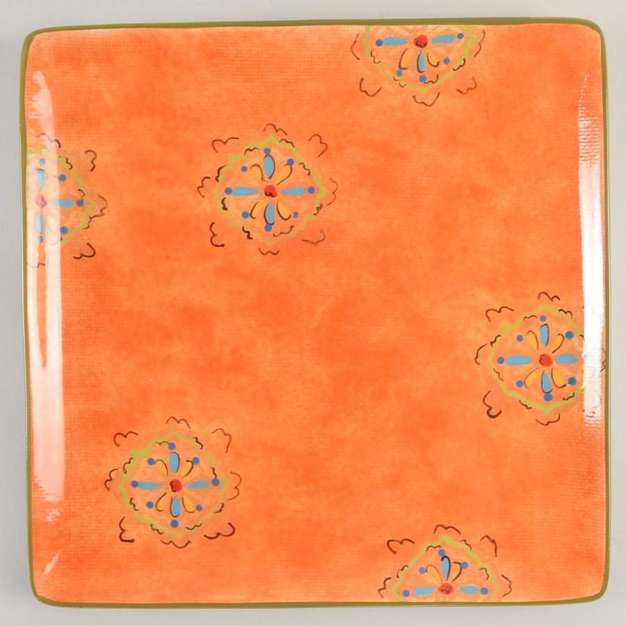 Santa Fe (Kate McRostie) Square Dinner Plate by Certified International-1