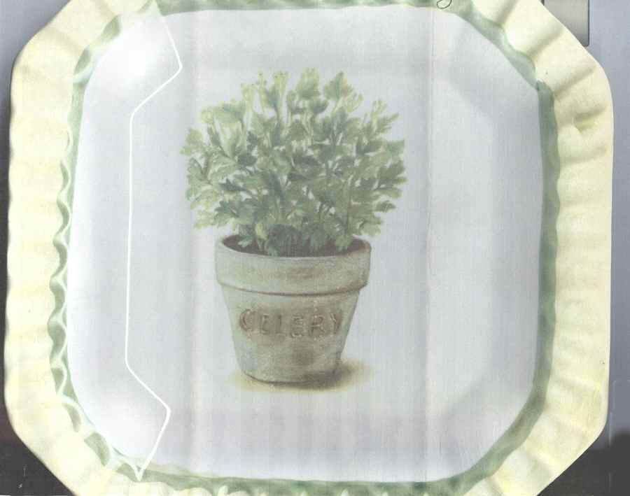 CXQ9 Luncheon Plate by Ceramica Due Torri-1