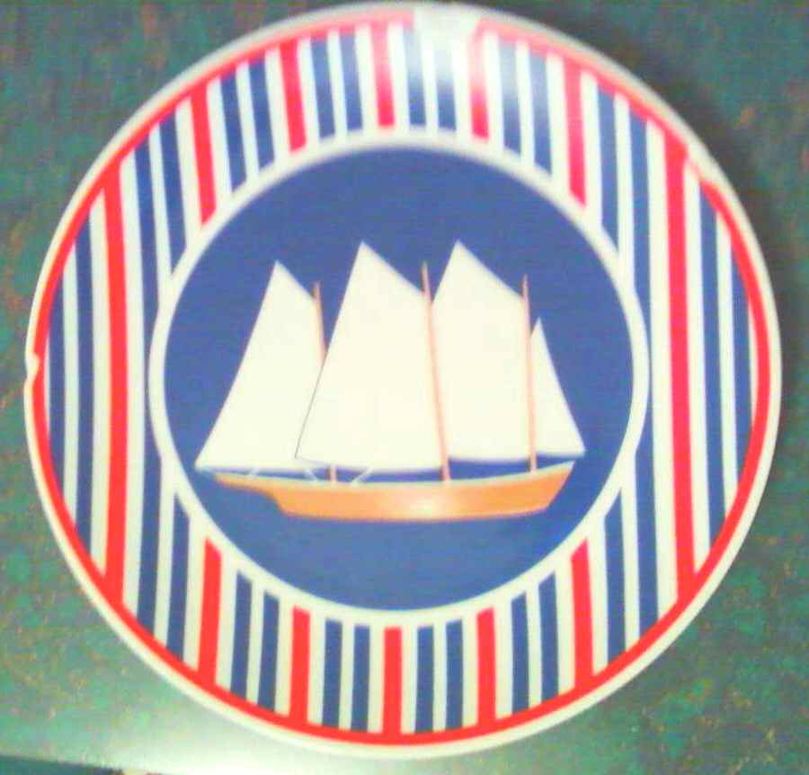 CUZ1 Salad Plate by Curzon-1