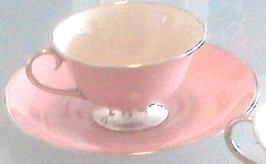 CS13 Footed Cup & Saucer Set by Carole Stupell-1