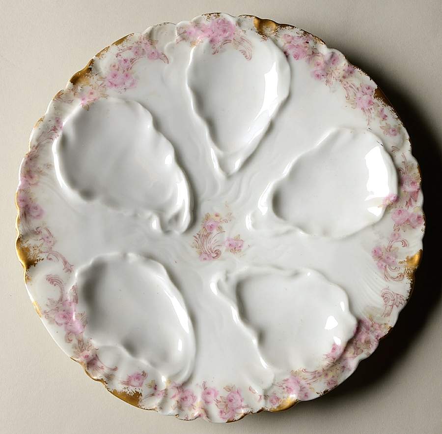 CHF1608 Oyster Plate by Charles Field Haviland-1