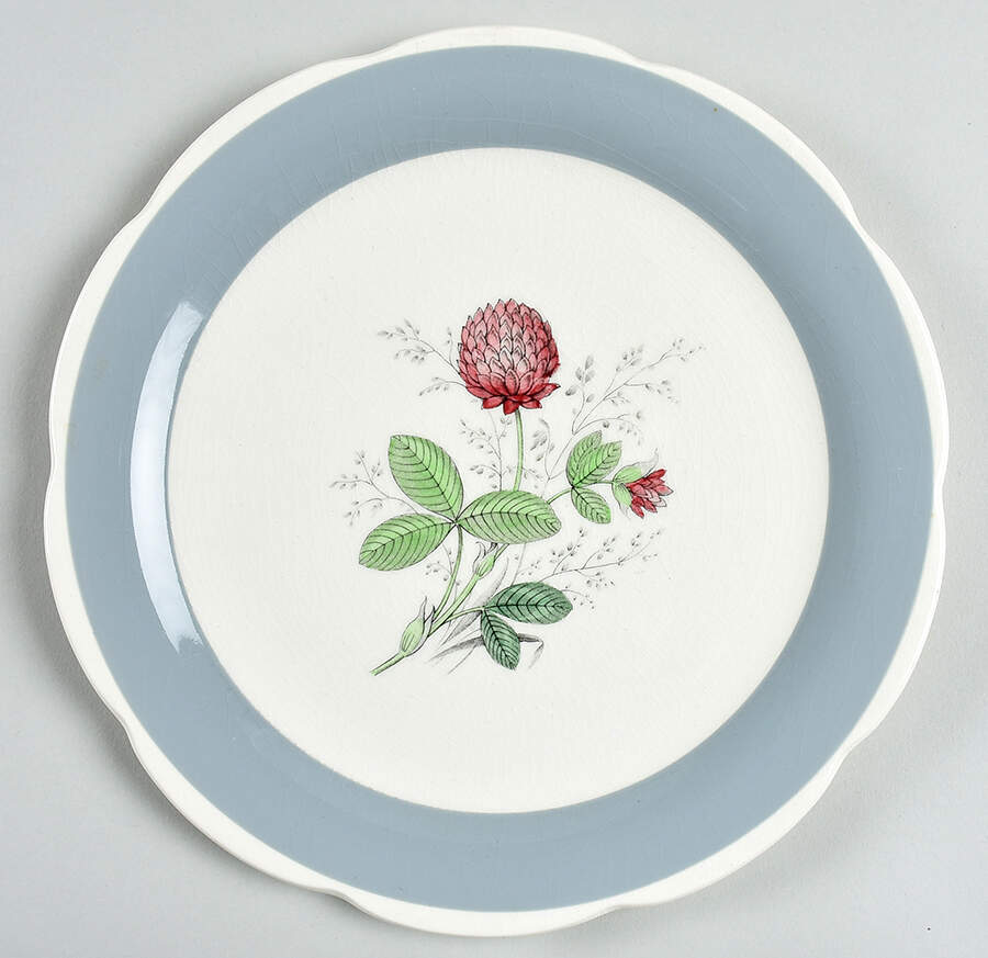 CRD239 Salad Plate by Crown Ducal-1
