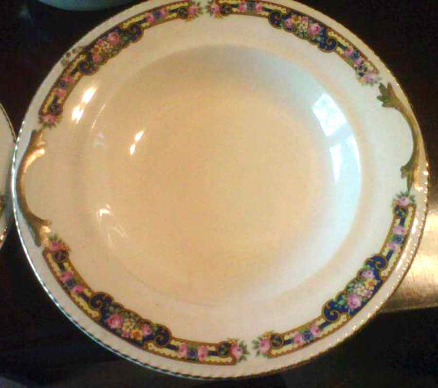 35067 Rim Soup Bowl by Crown Ivory-1