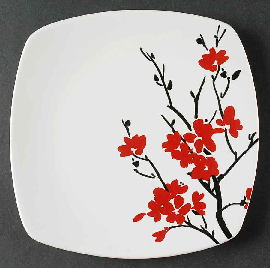 Makayla (Soft Square) Salad Plate by Coventry (PTS)-1