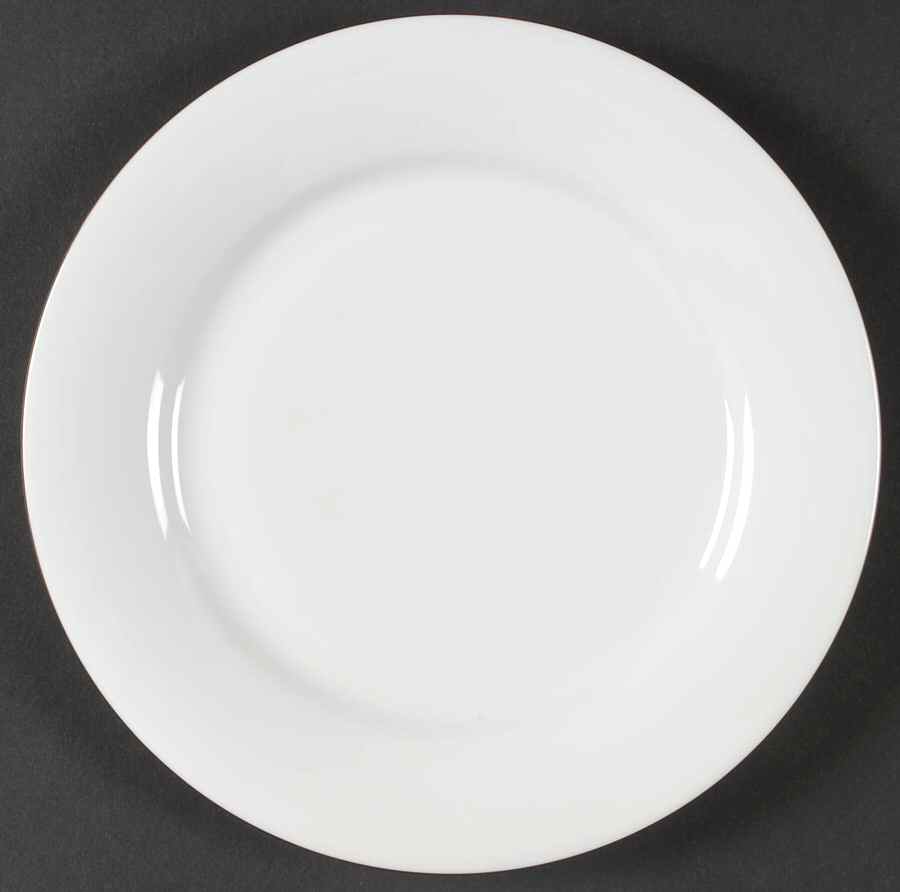 Grand Buffet Gold (Fine Line) Salad Plate by Charter Club-1