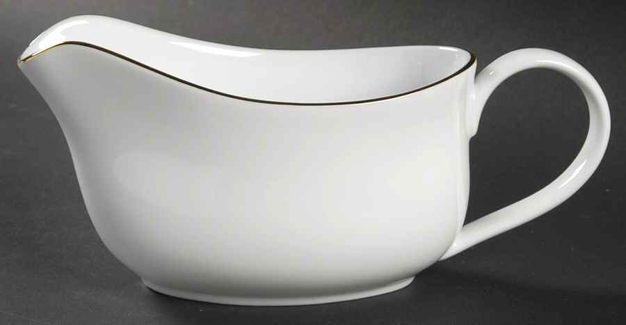 Grand Buffet Gold (Fine Line) Gravy Boat by Charter Club-1