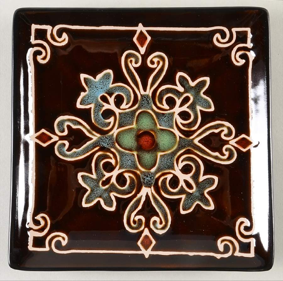 Medallion Reactive Bread & Butter Plate by The Cellar (China)-1