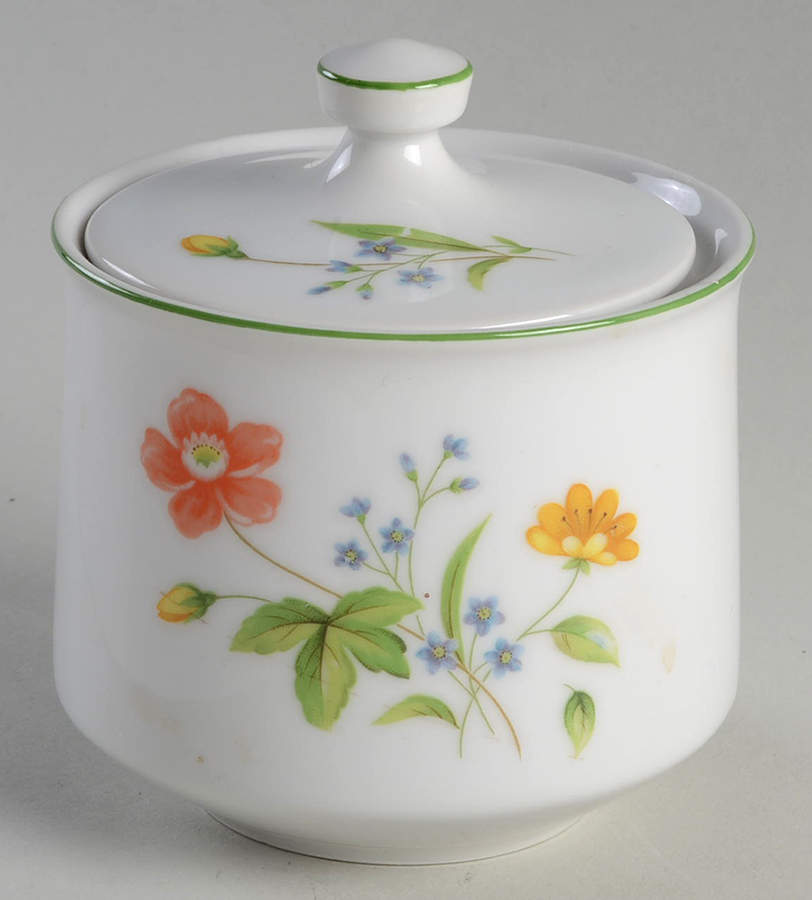 April Showers Sugar Bowl & Lid by Castle Court-1
