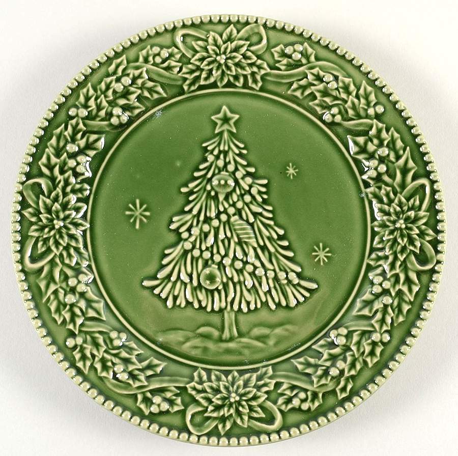 Peace on Earth Salad Plate by Cracker Barrel-1