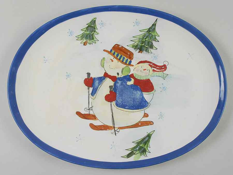 CIC107 16" Oval Serving Platter by Certified International-1